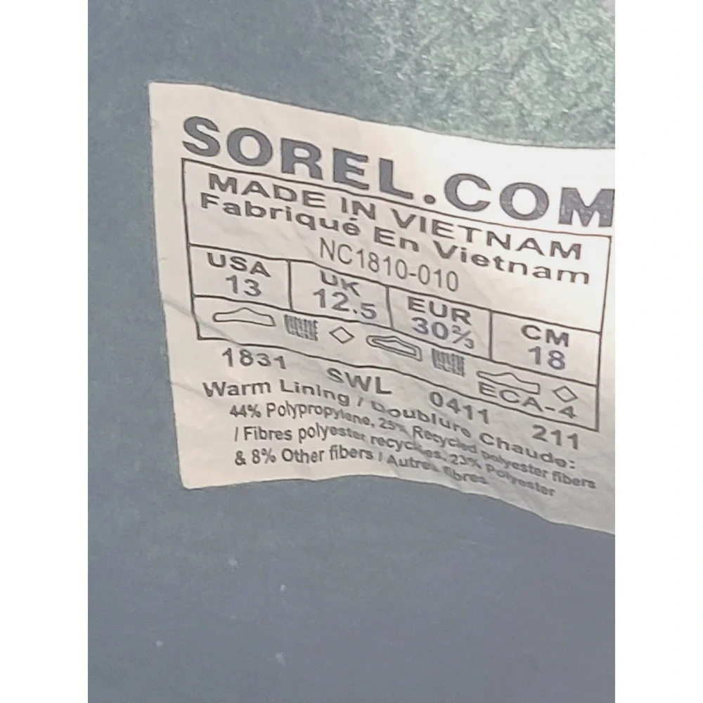 Sorel warm lining